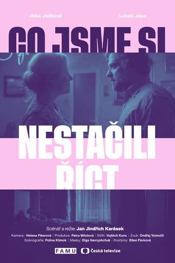 Co jsme si nestačili říct