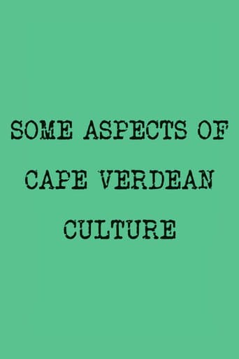 Some Aspects of Cape Verdean Culture