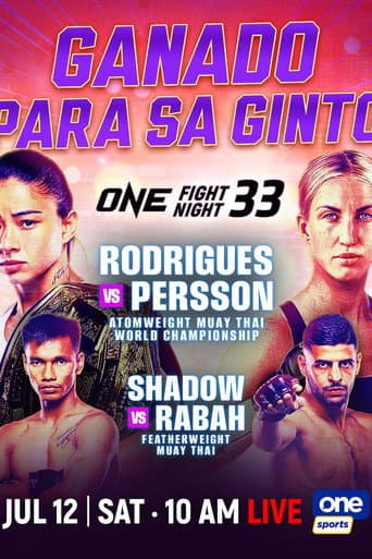 ONE Fight Night 33: Rodrigues vs. Persson