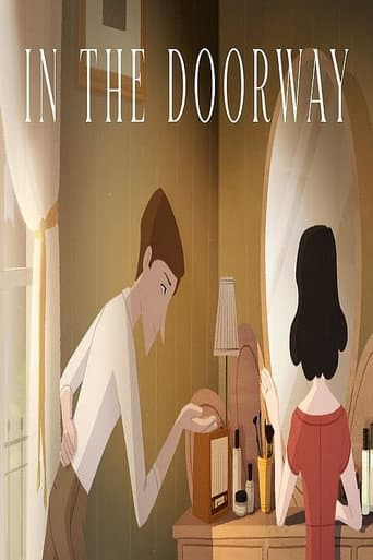 In the doorway