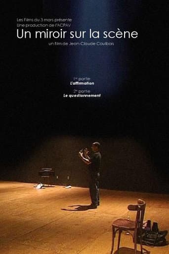 Un miroir sur la scène