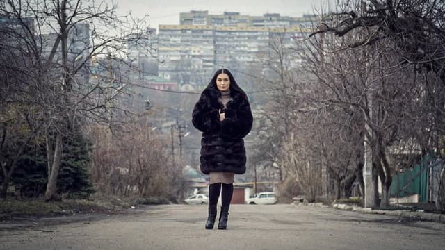 Irina - en diva vender hjem til Ukraine
