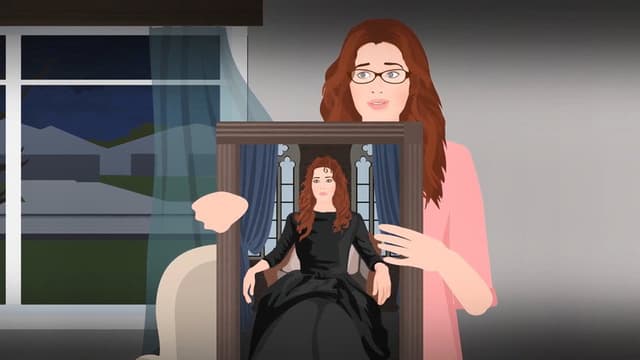 Girl buys a very old Portrait from pawnshop which is shockingly of Her !!