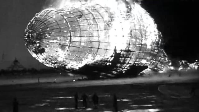 Hindenburg Disaster Newsreel Footage