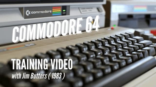 Commodore 64 Training Tape with Jim Butterfield