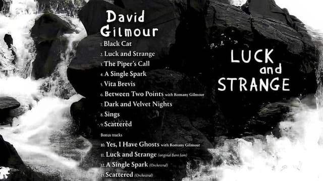 David Gilmour: Luck And Strange