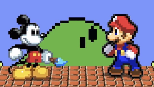 Mario, le Plombier qui voulait détrôner Mickey