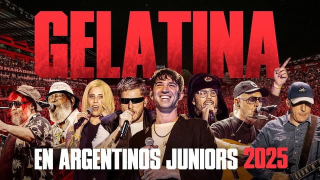 Festival de Gelatina en Argentinos Juniors