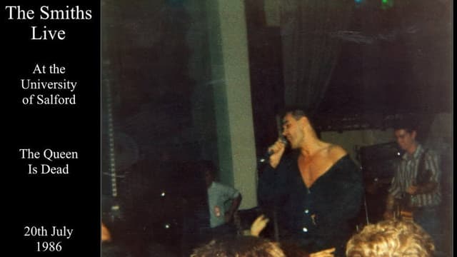 The Smiths: Salford University