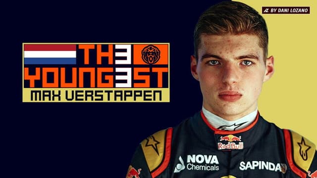 TH3 YOUNG3ST – MAX VERSTAPPEN