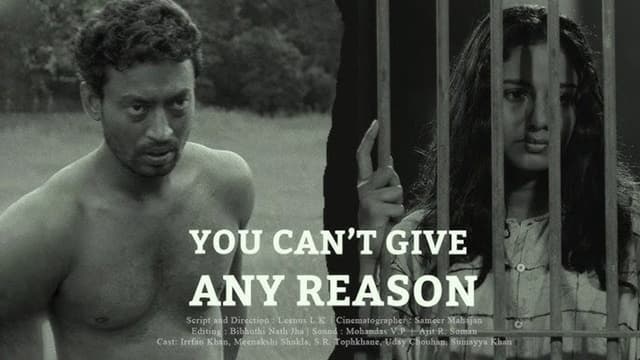 You Can't Give Any Reason