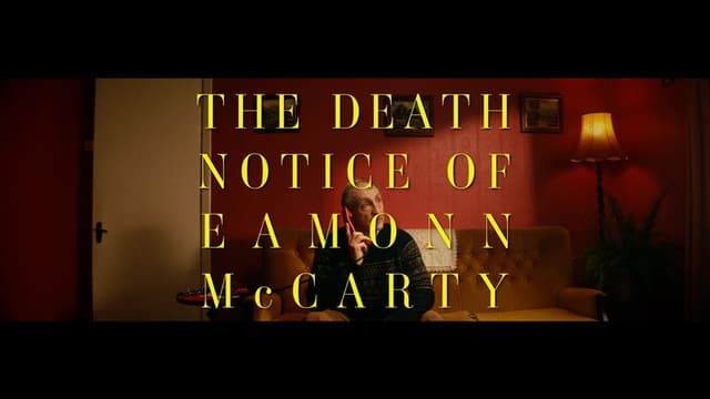 The Death Notice of Eamonn McCarty