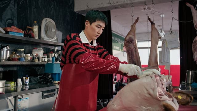 The Only Child in the Butchery