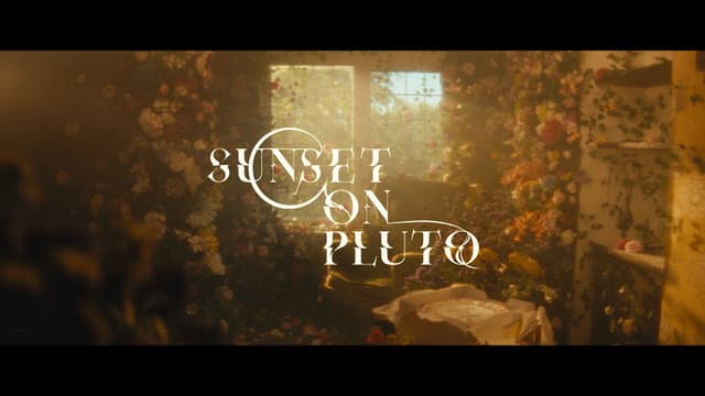 Sunset on Pluto