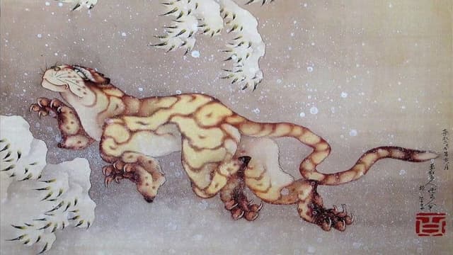 A Visit to Hokusai