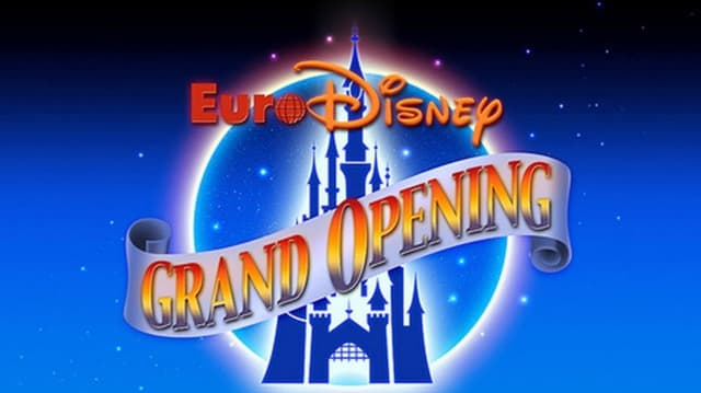 The Grand Opening of Euro Disneyland
