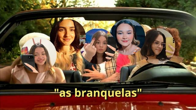 paródia: as branquelas — paródia brasileira