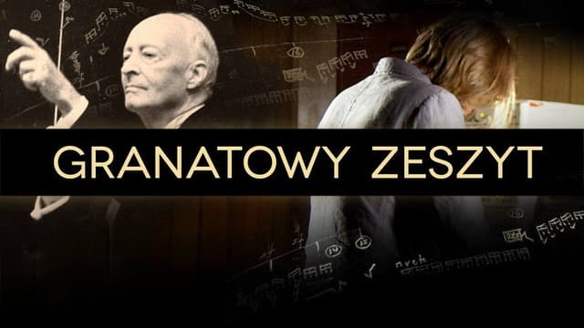 Granatowy zeszyt