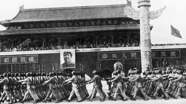 中华人民共和国1950年国庆阅兵