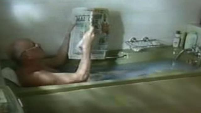 One Foot in the Grave: Victor In The Bath