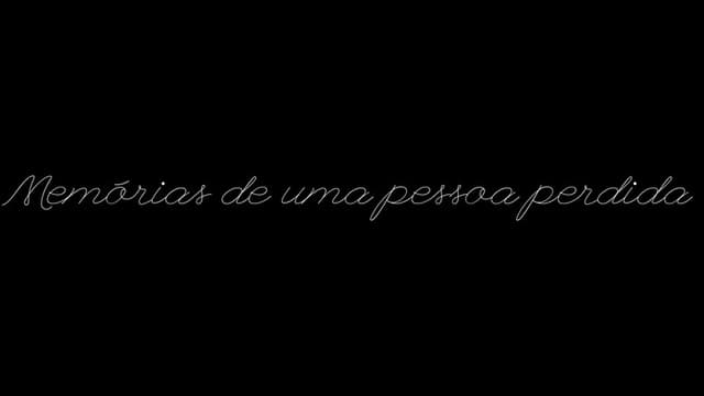 Memórias de uma pessoa perdida