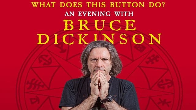 What does this button do? A conversation with Bruce Dickinson