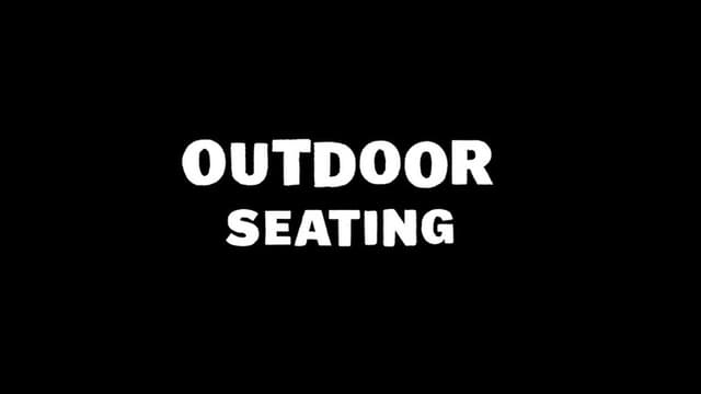 Outdoor Seating