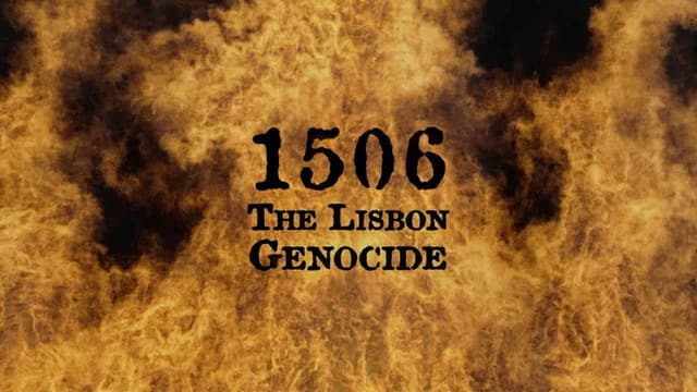 1506 - The Lisbon Genocide