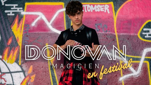 Donovan Magicien : En festival