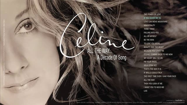 All the Way... A Decade of Song and Video