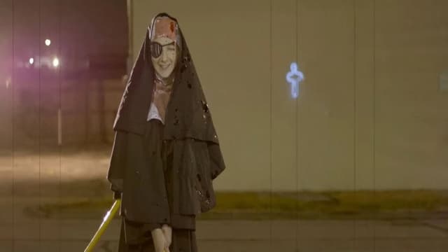 Maniac Nun On A Mission To Kill Leo Fountaine