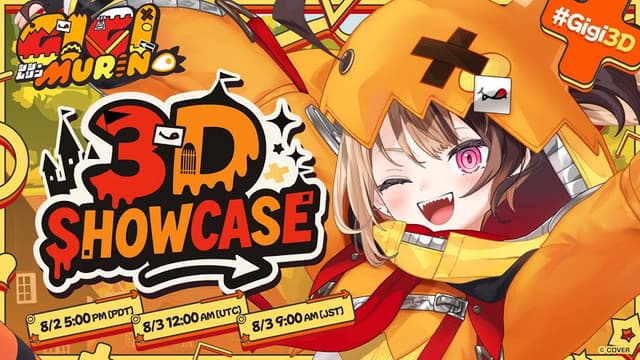 【3D DEBUT】GIIII~MURIN! × 3D Gigi Murin desu #GIGI3D