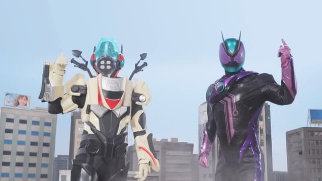 Kamen Rider ZEZTZ: Send 'Em Flying! Giant Robot CODE Zeroider!!