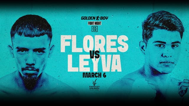 Manuel Flores vs.  Jorge Leyva