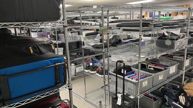 Inside Airport Lost & Found