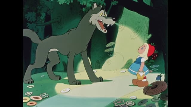 Petia and Little Red Riding Hood