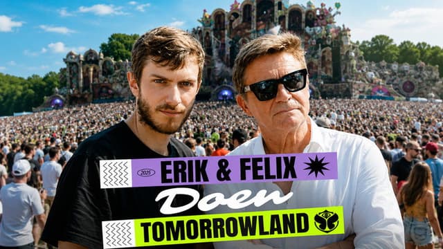 Erik & Felix doen Tomorrowland