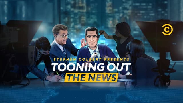 Stephen Colbert Presents Tooning Out the News