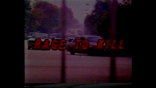 Rage to Kill