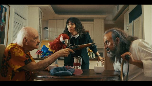 The Old Man and the Parrot