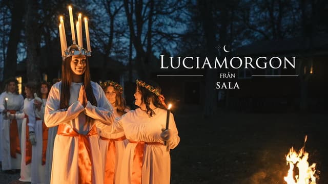 Luciamorgon från Sala