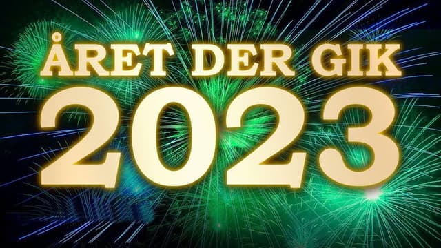 Året der gik- 2023