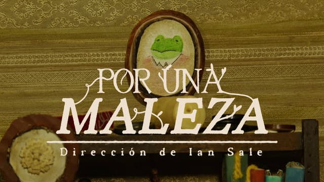 Por una maleza.