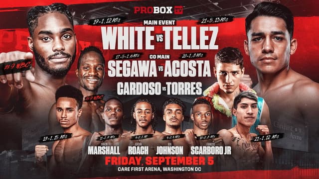 Jordan White vs. Rene Tellez Giron