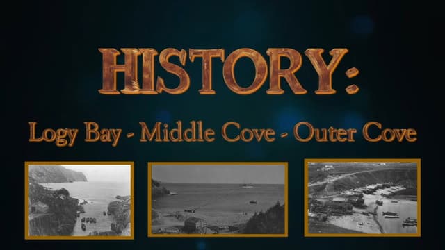 The History of Logy Bay-Middle Cove-Outer Cove