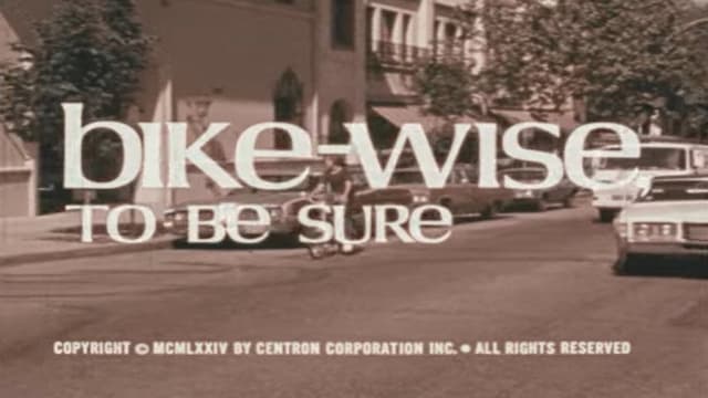 Bike-Wise, to Be Sure